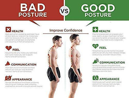 Posture Corrector Belt – Unisex Adjustable Back Support
