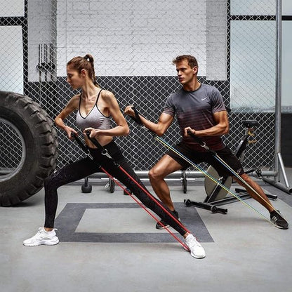 Resistance Bands Set – 5 Levels for Home & Gym Workout