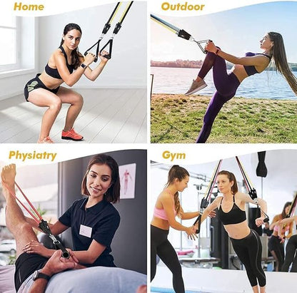 Resistance Bands Set – 5 Levels for Home & Gym Workout
