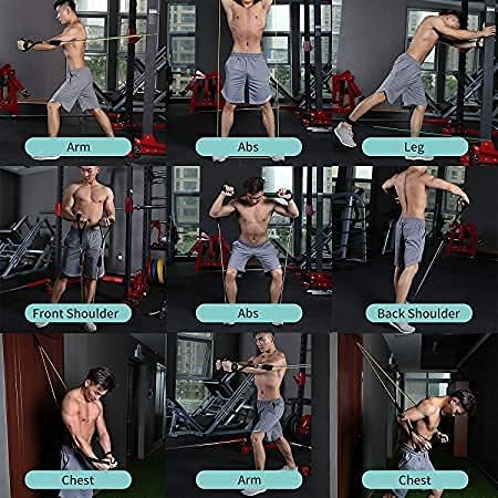 Resistance Bands Set – 5 Levels for Home & Gym Workout